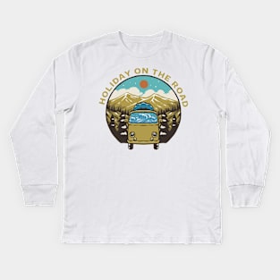 Holiday On The Road Kids Long Sleeve T-Shirt